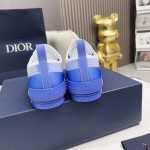 B23 Low-Top Sneaker Blue Dior Oblique Canvas