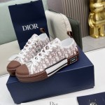 B23 Low-Top Sneaker Coffee Dior Oblique Canvas