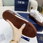 B23 Low-Top Sneaker Coffee Dior Oblique Canvas