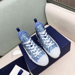 DIOR AND PARLEY B23 High-Top Sneaker Blue Dior Oblique Parley Ocean Plastic