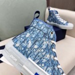 DIOR AND PARLEY B23 High-Top Sneaker Blue Dior Oblique Parley Ocean Plastic