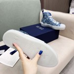 DIOR AND PARLEY B23 High-Top Sneaker Blue Dior Oblique Parley Ocean Plastic