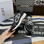 Dior B30 Sneaker Black Mesh and Technical Fabric