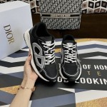 Dior B30 Sneaker Black Mesh and Technical Fabric