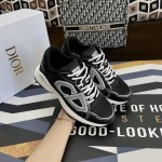 Dior B30 Sneaker Black Mesh and Technical Fabric