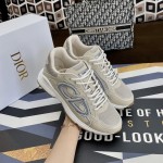 Dior B30 Sneaker Cream Mesh and Technical Fabric