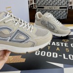 Dior B30 Sneaker Cream Mesh and Technical Fabric