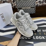 Dior B30 Sneaker Gray Mesh and Technical Fabric