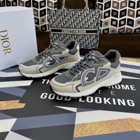 Dior B30 Sneaker Olive Mesh and Technical Fabric