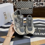 Dior B30 Sneaker Olive Mesh and Technical Fabric