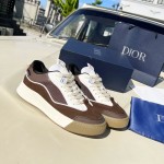 B713 CACTUS JACK DIOR Sneaker Black Nubuck Calfskin