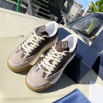 B713 CACTUS JACK DIOR Sneaker Brown Nubuck Calfskin