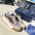 B713 CACTUS JACK DIOR Sneaker Brown Nubuck Calfskin