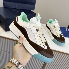 B713 CACTUS JACK DIOR Sneaker Mocha Nubuck Calfskin