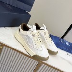 B713 CACTUS JACK DIOR Sneaker White Nubuck Calfskin