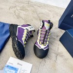 Dior Diorizon Hiking Ankle Boot Purple Technical Mesh with Black Rubber