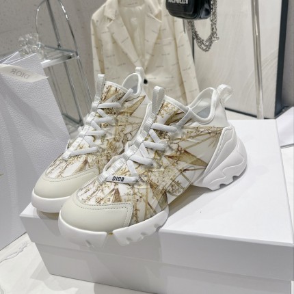 Dior D-Connect Sneaker Multicolor Technical Fabric with Rêve d'Infini Print