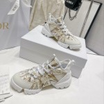 Dior D-Connect Sneaker Multicolor Technical Fabric with Rêve d'Infini Print