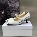 Dior D-Motion Pump White Technical Fabric and White Rubber