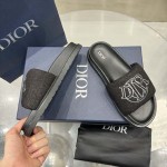 Dior Aqua Sandal Black Quilted Denim