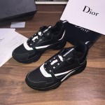 Dior B22 Sneaker in black technical knit