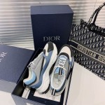 Dior B22 Sneaker in black technical knit Blue