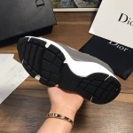 Dior B22 Sneaker in white technical knit and white with grey