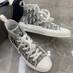 Dior B23 High Top Logo Oblique with Bee Embroidery Patch