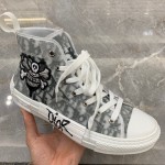 Dior B23 High Top Logo Oblique with Bee Embroidery Patch