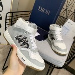 Dior B27 High Top Dior Oblique Grey