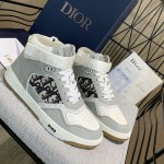 Dior B27 High Top Dior Oblique Grey