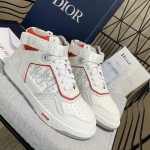 Dior B27 High Top Dior Oblique White / Red