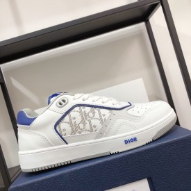 Dior B27 Low Top Dior Oblique Sneaker White/Blue