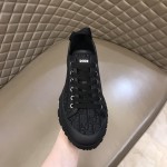 Dior B28 High Top Sneaker Black Dior Oblique Jacquard and Rubber