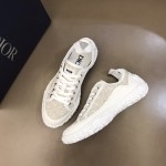 Dior B28 High Top Sneaker White Dior Oblique Jacquard and Rubber