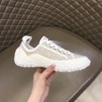 Dior B28 High Top Sneaker White Dior Oblique Jacquard and Rubber