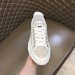 Dior B28 High Top Sneaker White Dior Oblique Jacquard and Rubber