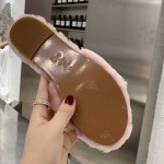 Dior Fur Women Slides Pink