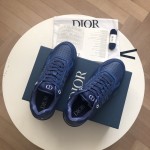 Dior World Tour B27 Low Top Sneaker Blue