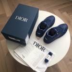 Dior World Tour B27 Low Top Sneaker Blue