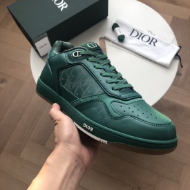 Dior World Tour B27 Low Top Sneaker Green