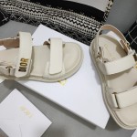 Dior DiorAct Sandal White Lambskin