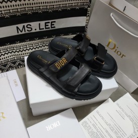 Dior DiorAct Slide Black Lambskin