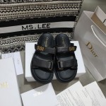 Dior DiorAct Slide Black Lambskin