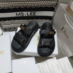 Dior DiorAct Slide Black Lambskin