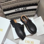 Dior Diorquake Clog Black Calfskin