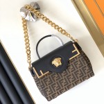 Fendace La Medusa Medium Handbag FF Logo