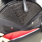 Fendi Bugs Eye Monster Black Nylon Backpack