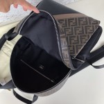 Fendi FF Backpack in Black Nylon