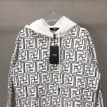 Fendi Roma Joshua Vides Jersey Sweatshirt White